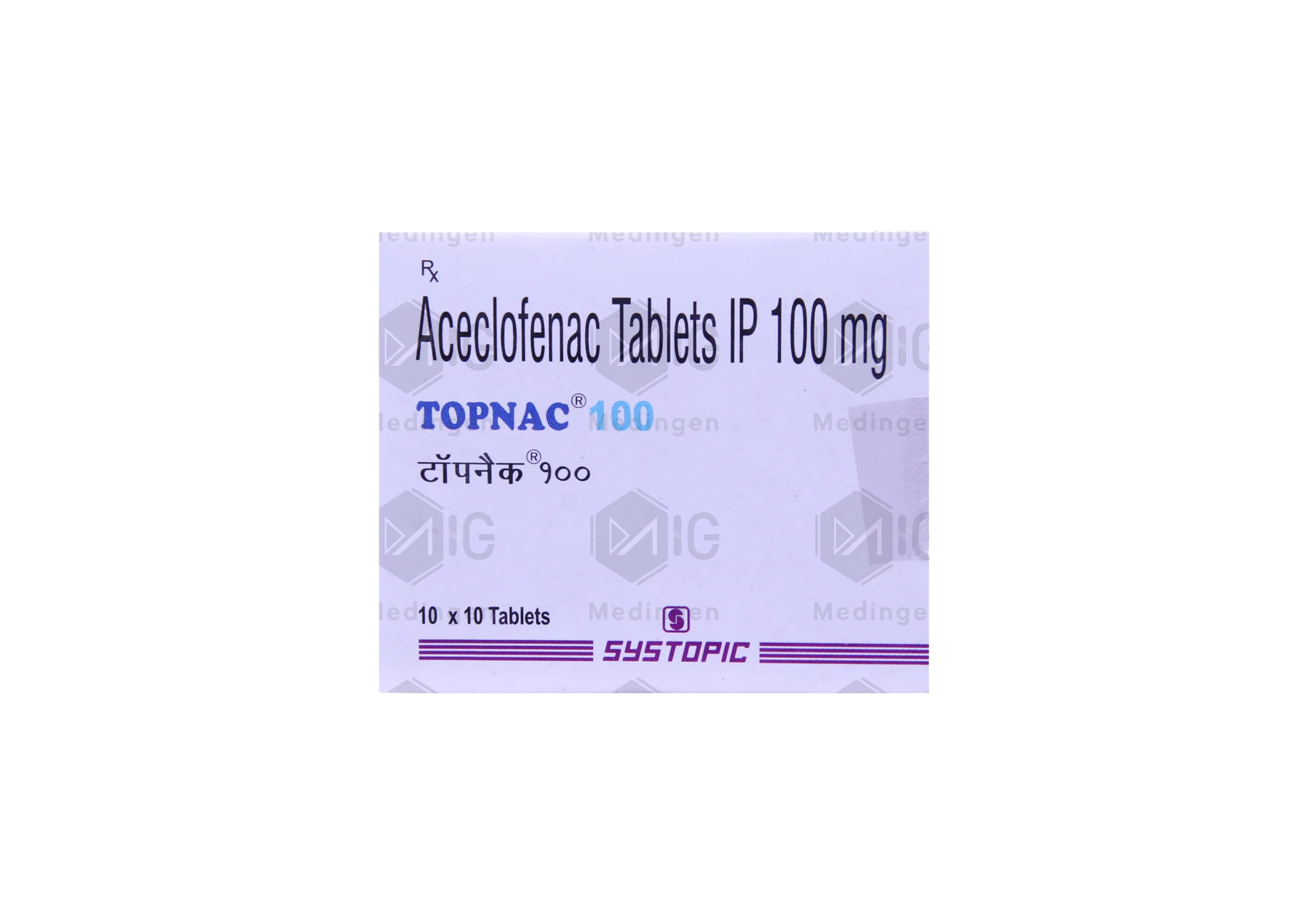 TOPNAC 100MG
